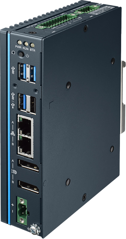 Frontansicht 2 des Embedded PC UNO-137-E13BA