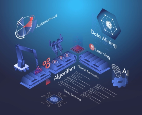 Edge AI Computing Grafik Edge AI Computing Grafik
