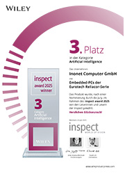 Inspect Award 2025 certificate