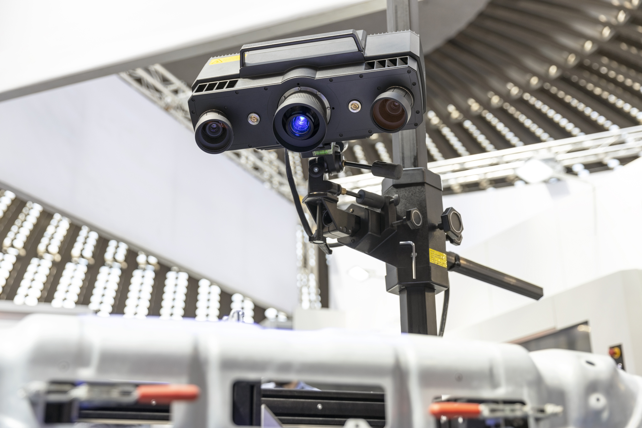 3D quality control and inspection scanning of vehicle part in the automotive industry 3D quality control